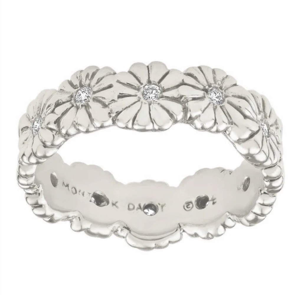 Helen Ficalora montauk daisy diamond ring white gold